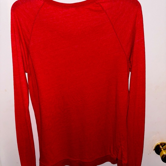 Alternative Eco Tru red.  long sleeve tee, red hat emblem added - Picture 5 of 5